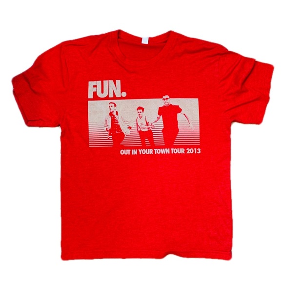 FUN. 2013 Authentic Tour Tee - Picture 4 of 5